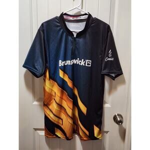 CoolWick Sash Brunswick Liquid Marble Bowling Jersey Athletic Size L